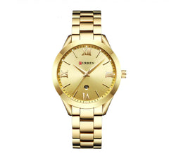 CURREN 9007 Women's Waterproof Quartz Watch with Calendar