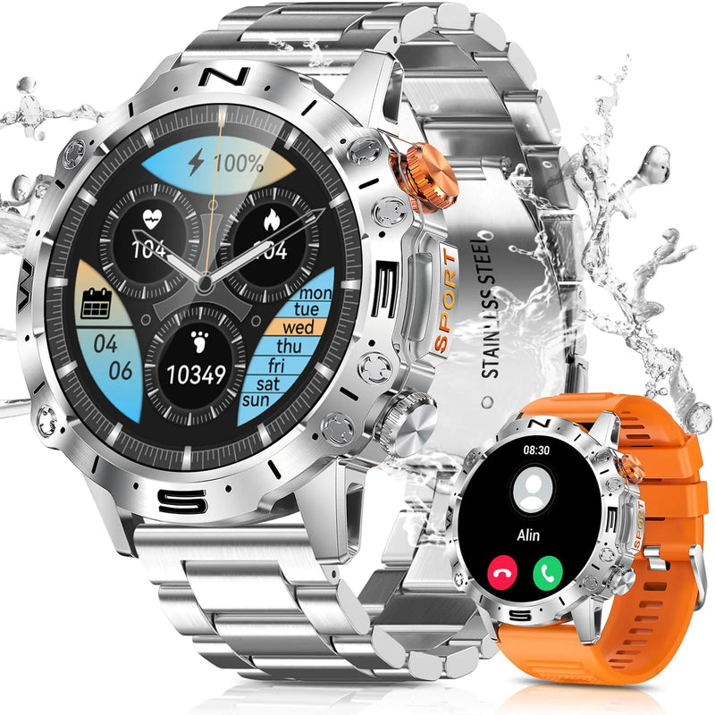 PODOEIL Military Smart Watches for Men