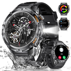 HIRREO Military Smart Watch for Men