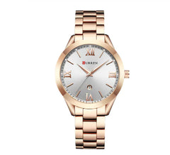 CURREN 9007 Women's Waterproof Quartz Watch with Calendar