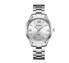 CURREN 9007 Women's Waterproof Quartz Watch with Calendar