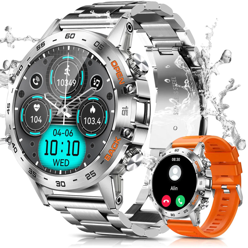 PODOEIL Military Smart Watches for Men